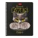 Notebook of 48 sheets in a cage, on the crest "Magic Eyes", cover Cover Cardboard, matte lamination, 3D-fluid, block 65 g/m2, mix