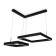 LED LED suspension with Ambrella Light, Original, Fa6644, LED, 108 W, 8100LUM, 3000-6400K, Black, White matte color