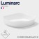 Baking form Luminarc Smart Cuisine Carine, D = 23 cm, square, glass ceramic, white