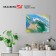 Paint for the fluid art, set 4 colors x 120 ml, brauberg, sea tones