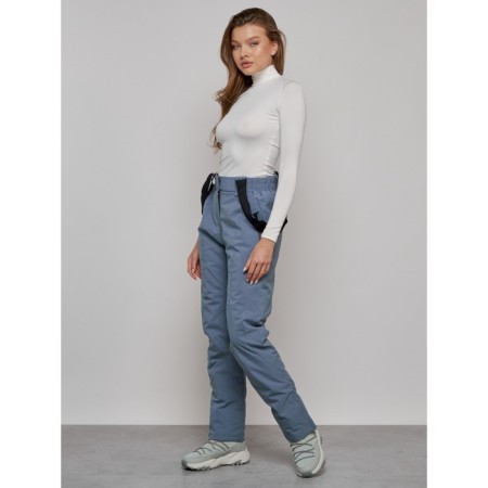 Semi -combinezone Ski Drapeted Women's, size 42, gray color-16