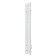 Electric towel Grois Quartet, 180x1500 mm, lower right, white