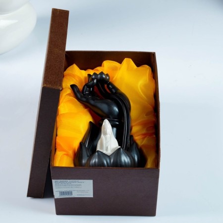 Set of incense on the stand "Lotus in the hand" 10x10x23cm-10