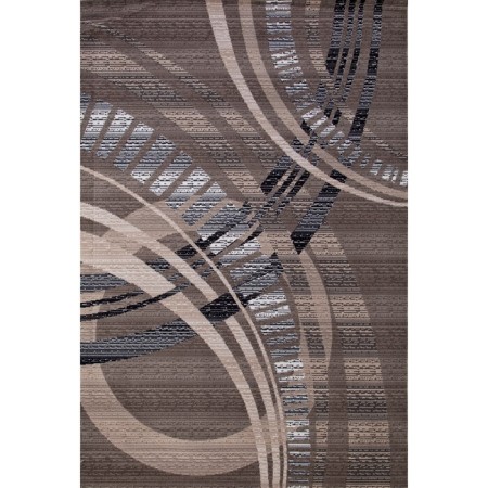 Rectangular carpet Merinos Sierra, size 80x150 cm, color Beige-Brown 2