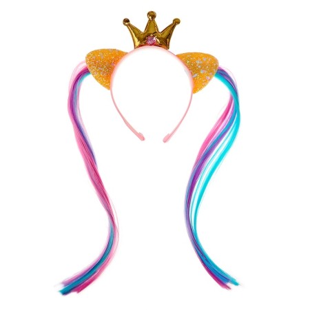 Carnival rim "crown" with ears and strands