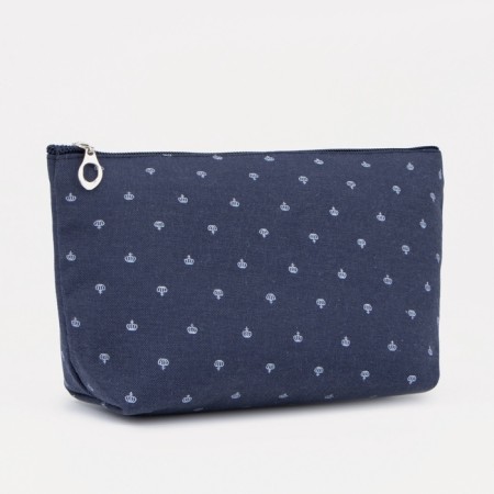 Lightning cosmetic bag, blue color