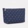 Lightning cosmetic bag, blue color