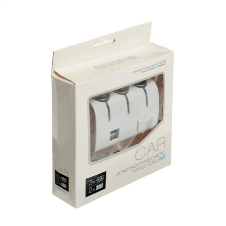 Smuster Rapper, 3 Nests, 2 USB 1 A, 60 W, 12/24 V, backlight, wire 70 cm-4