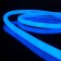 Flexible Neon Elektrostandard, IP67, 2835, 144 LED/m, 220V, round, glow of blue