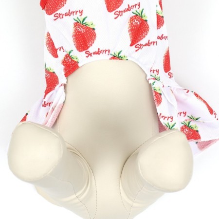 Strawberry dress ", s (ds 25, og 35 cm), white-4