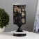 Aroma lace with backlight "Flowers" E14 40W +RGB black 10x10x24.5 cm