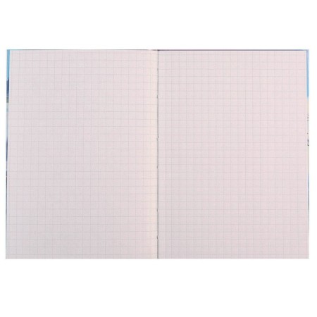 Notepad A6, 40 sheets in a hard cover, cold heart