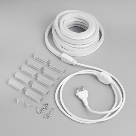 Flexible neon Uniel 8 × 16 mm, IP67, 5 m, SMD2835, 120 LED/m, 220 V, white glow-2
