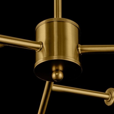 Grace chandelier, 9x40W G9, bronze color-2