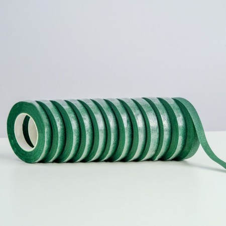 Tape -tape, dark - green, 13 mm, 27.3 meters-1