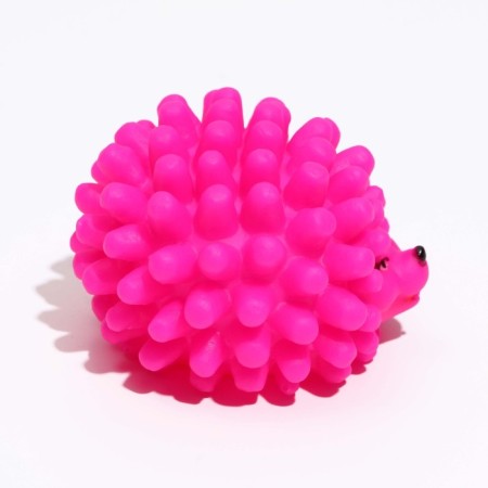Brying toy "Hedgehog" Small for dogs, 6.5 cm, pink-2