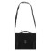 Business portfolio 380 x 290 x 90 mm, artificial leather, with the shoulder belt "Shushara" black 6s21