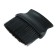 Brush for cleaning the passenger compartment of 12.5 × 12 cm, black