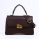 Bag-mixer on magnet, brown color