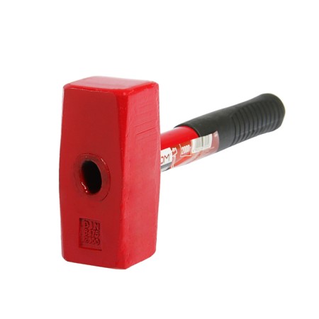 Sledgehammer scrap, metal rubberized handle, 2 kg-2