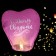 Wish flashlight "Happy Wedding", Heart, Mix Colors