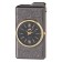 Gas lighter with clock, piezo, flame adjustment, 2 x 3.7 x 6.8 cm