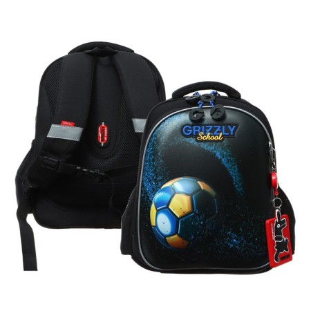 Frame backpack, 36 x 28 x 20 cm, Grizzly RAZ-387, black RAZ-387-3_1