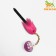 Pilling ball with a tail, a mix of flowers