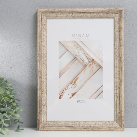 Photo frame Plastic "Mira" 20x30 cm, 642643-8 (plastic screen)