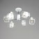 Cutilux CL140160, 55x55x31 cm, 6x60W, E14, light color is light
