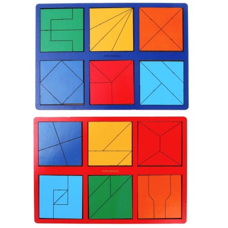 Squares Nikitin 2 level, 2 tablets-2