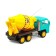 Radio -controlled “concrete mixer” truck, works on batteries, turquoise color