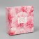 Gift folding box, packaging, with love, 17 x 17 x 7 cm