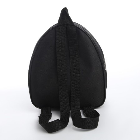 Baby backpack for a boy, 23x20.5 cm, lightning department, black color-2