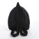 Baby backpack for a boy, 23x20.5 cm, lightning department, black color