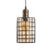 Lamp "Rick" 1x40W E27 bronze/black 14x14x25 (125) cm