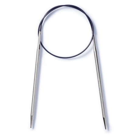 Circular knitting needles, brass 100 cm/ 6.0 mm-2