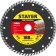 Diamond disk Stayer 3662-180_z02, segmented, d = 22.2 mm, 180 mm
