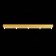 Ceiling mount on 5 lamps (rectangular) ST LUCE. SL001.213.05. SL001, 60x6 cm, golden color