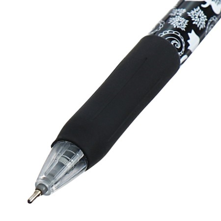 Automatic ballpoint handle 0.7mm blue oil, vinson, razin. Keep. (barcode on a piece) 10534-3