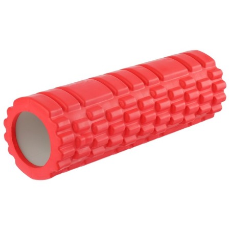 Massage roller SANGH, 30x10 cm, red color-3