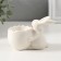 Souvenir ceramic stand "Easter rabbit with flowers, egg" 9.5x5.6x6.9 cm