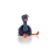 Soft toy Gulliver ostrich "Patrick", 30 cm