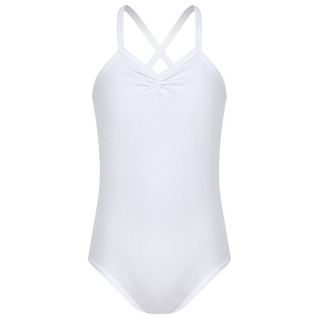 A swimsuit for gymnastics and dancing Grace Dance, p. 40, white color-1