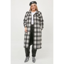 Female coat, size 60, gray color
