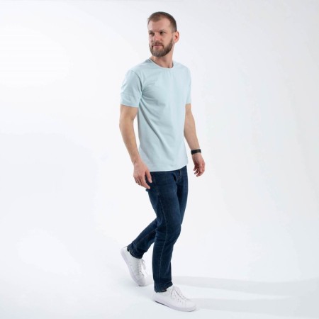 T -shirt SL by KAFTAN "BASIC", 48, Heavenly-4
