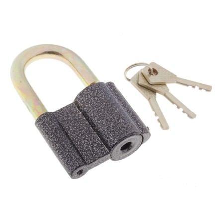 Hinged castle, 54x80 mm, 3 keys