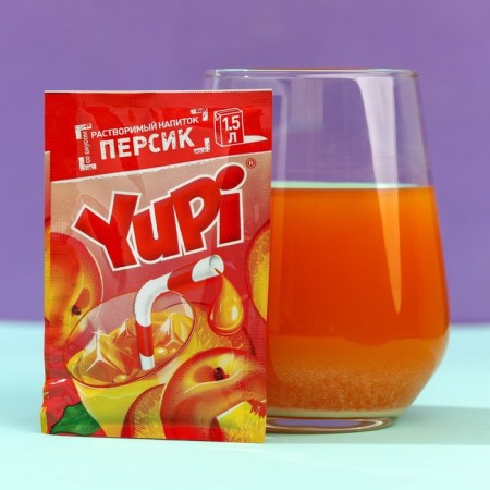 Soluble drink of Jupy “What a peach!”, Taste: peach, 12 g.-1