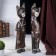 Souvenir tree "A couple of cats in clothes" (set 2 pcs) 50x12x12 cm