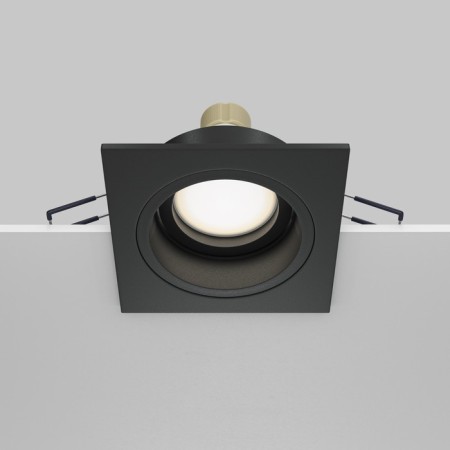 The built-in lamp Technical DL026-2-01B, 1x50W, 9.2x9.2x4 cm, GU10, Black Color Black-4